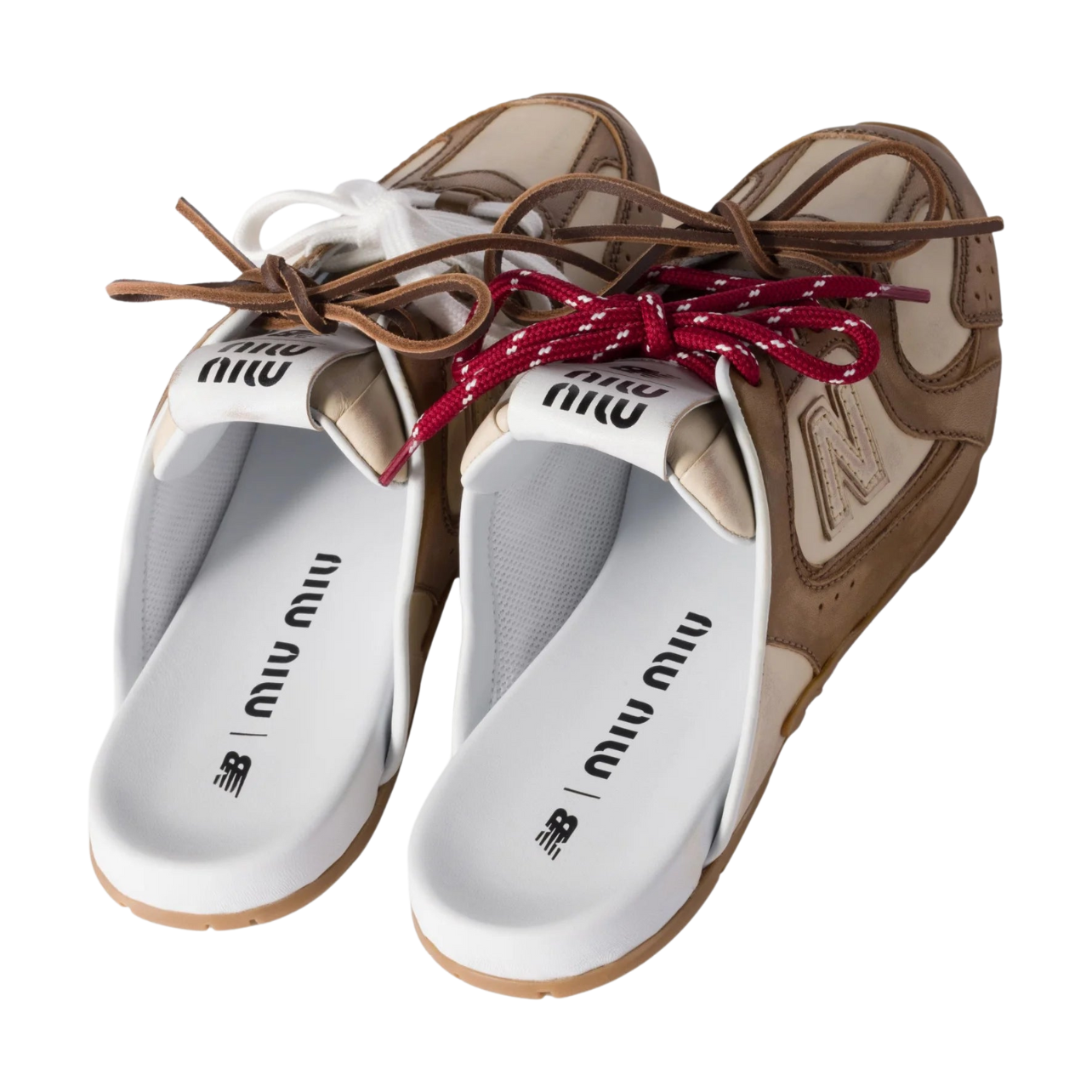 New Balance x Miu Miu 530 SL – Deco Calf Mules