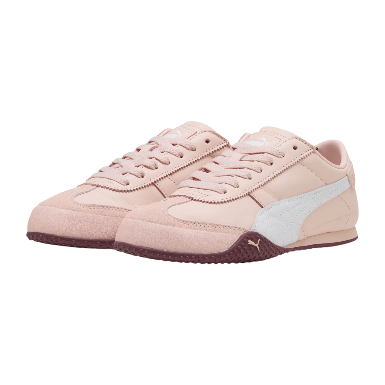 Puma Bella UT Leather – Island Pink / White / Dark Jasper