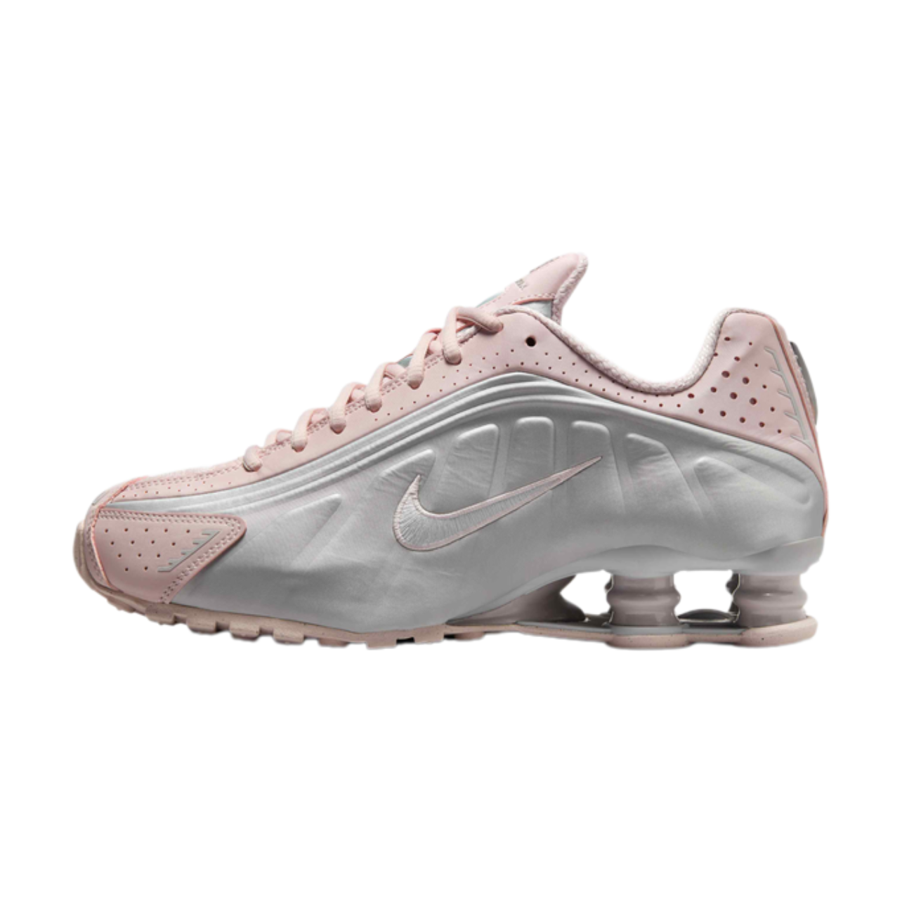 Nike Shox R4 – Barely Rose / Metallic Platinum